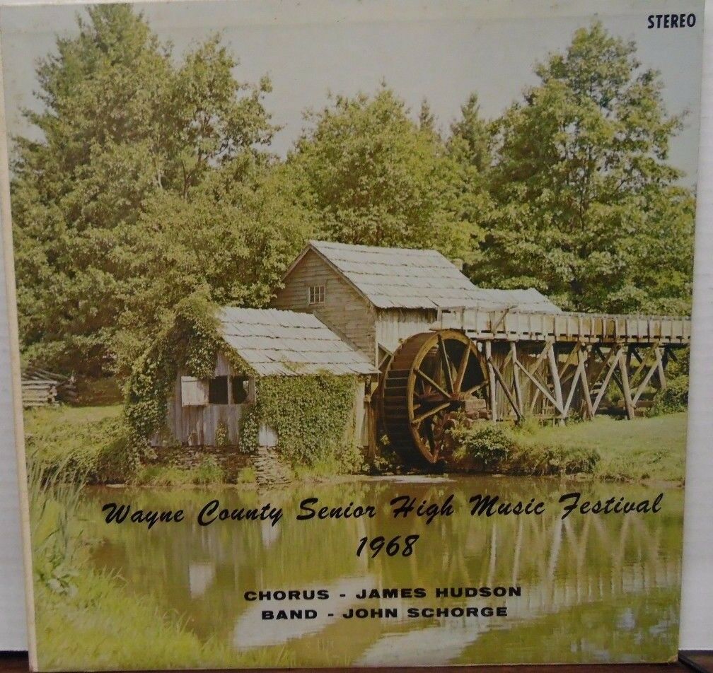 Wayne County Senior High Music Festival 1968 33RPM 102216LLE