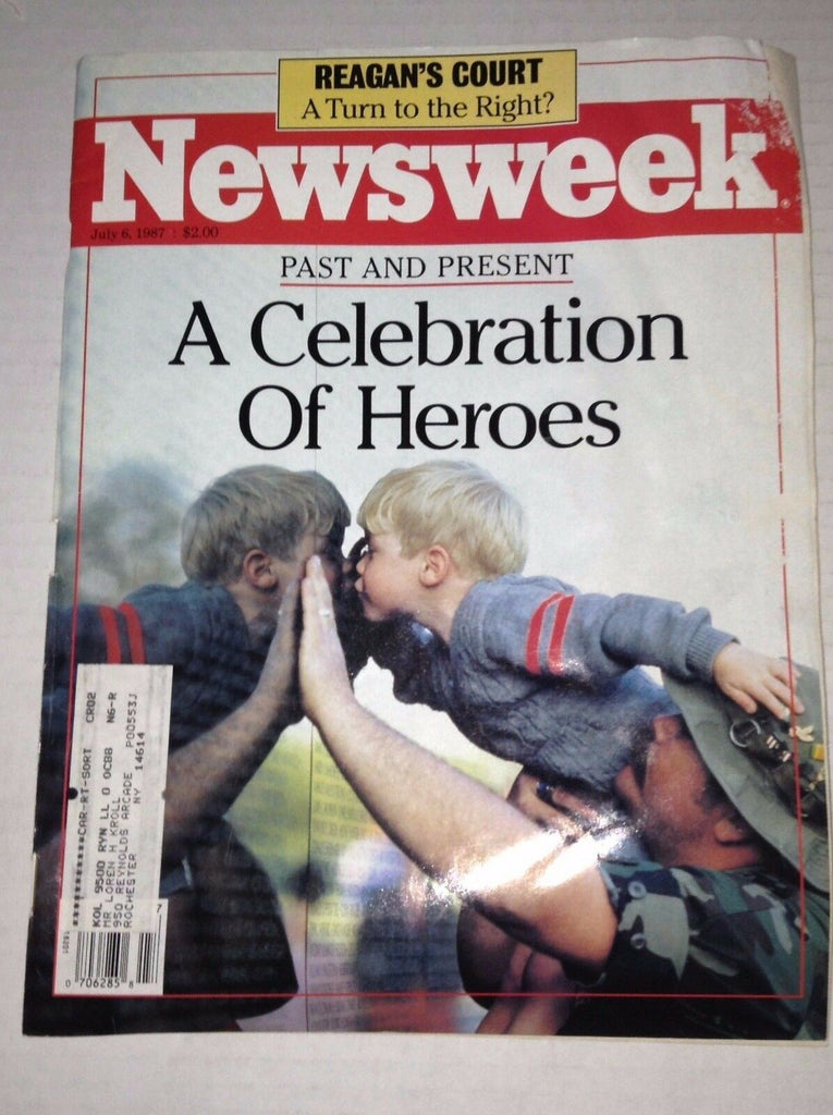Newsweek Magazine A Celebration Of Heroes July 6, 1987 111716RH