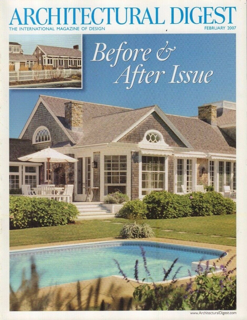 Architectural Digest February 2007 Before & After Robert A.M. Stern 021517DBE