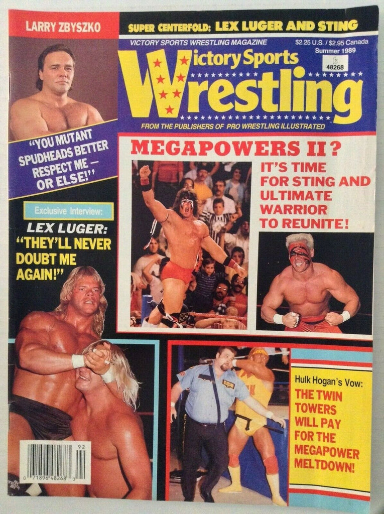 Victory Sports Wrestling Ultimate Warrior Lex Luger Summer 1989 022319nonrh