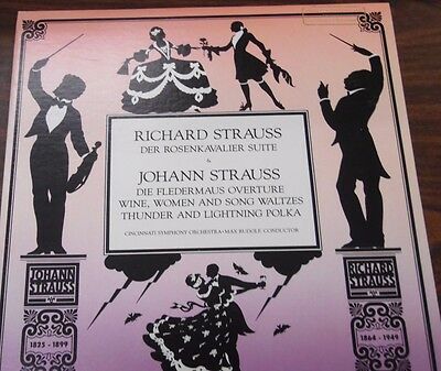 Richard Strauss Der Rosenkavalier Suite & Johann Strauss 33 RPM PROMO 091116LLE