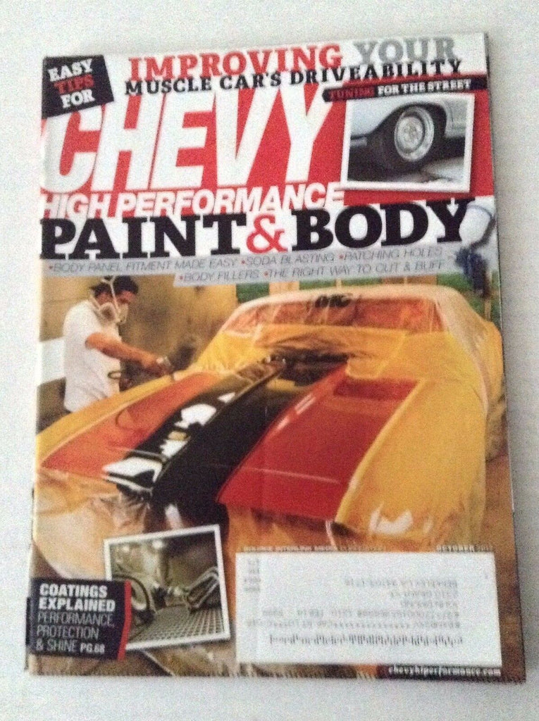 Chevy High Performance Magazine Body Panel Fitment October 2012 031317NONRH