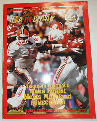 Game Day Magazine Terrapin Football October 1996 011315R2