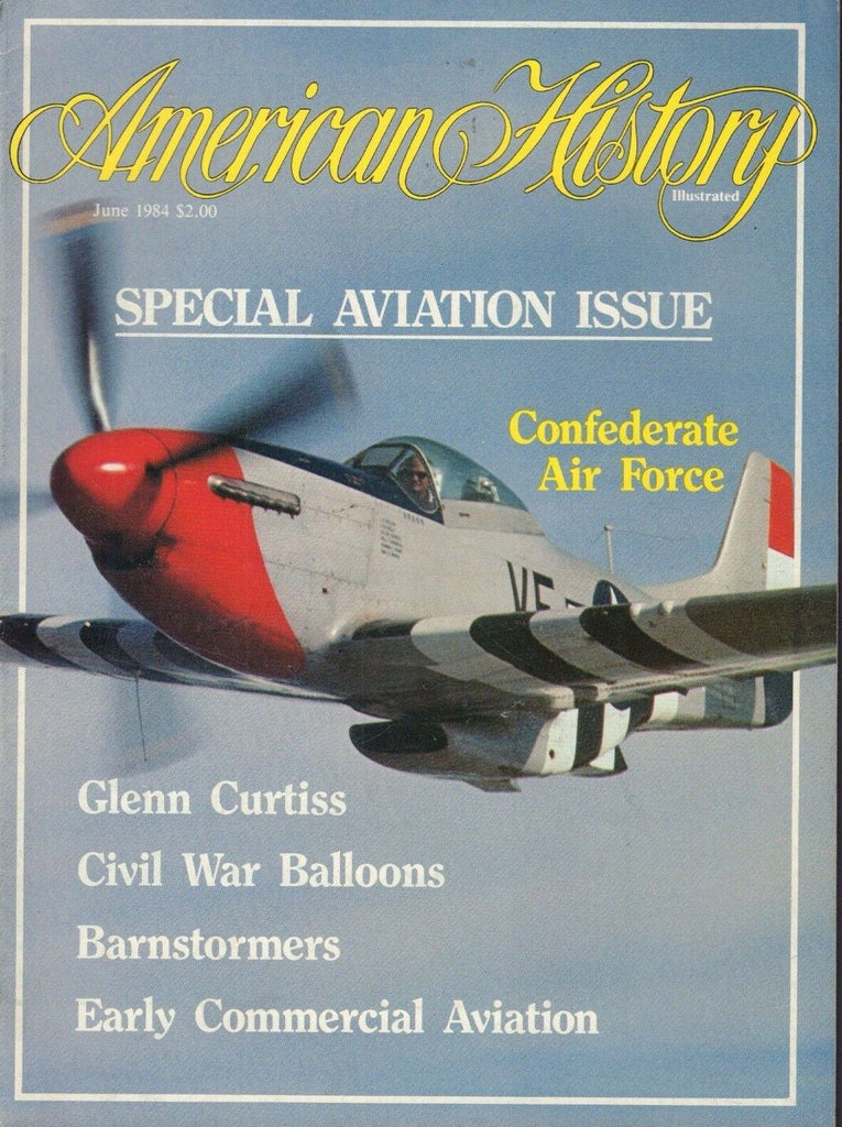 American History Magazine Confederate & Glenn Curtiss June 1984 011918nonr