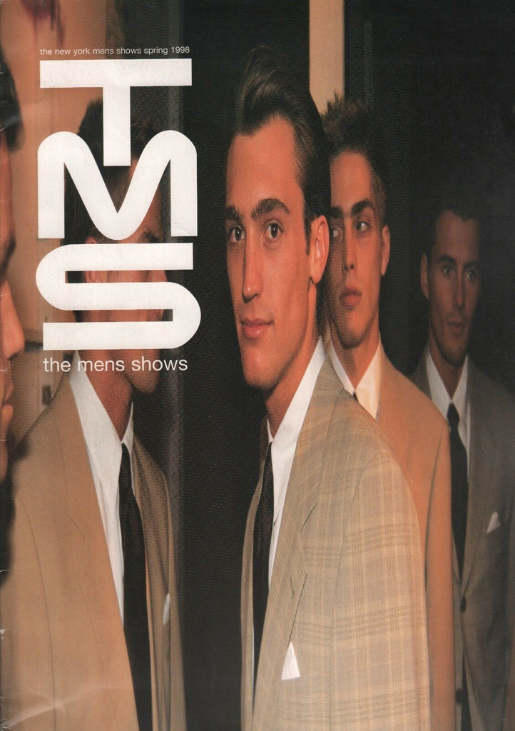 TSM The Mens Show Spring 1998 New York Fashion Magazine 7th on Sixth 052318DBF