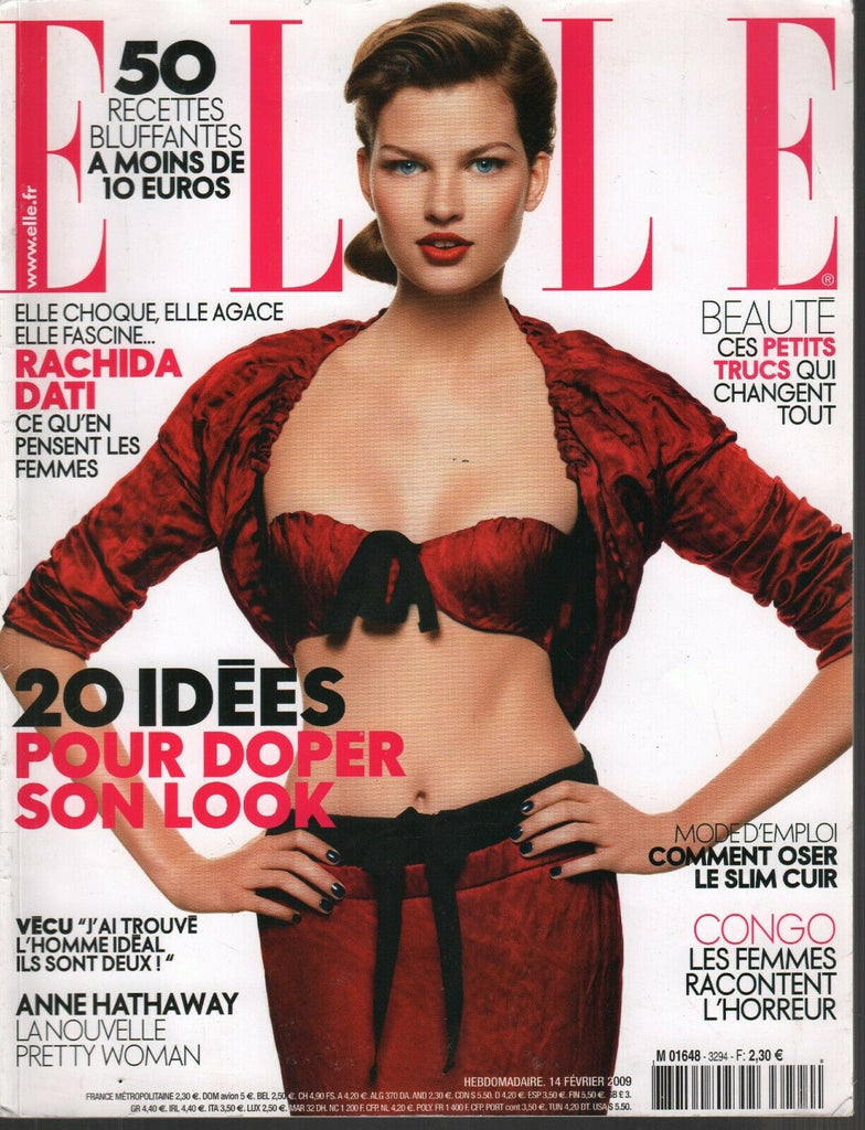 Elle French Fashion Magazine 14 Fevrier 20009 Anne Hathaway 091819AME2