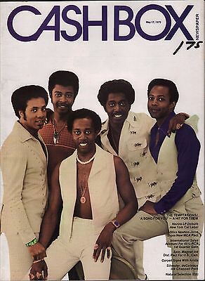 Cash Box May 17 1975 The Temptations EX 120215DBE