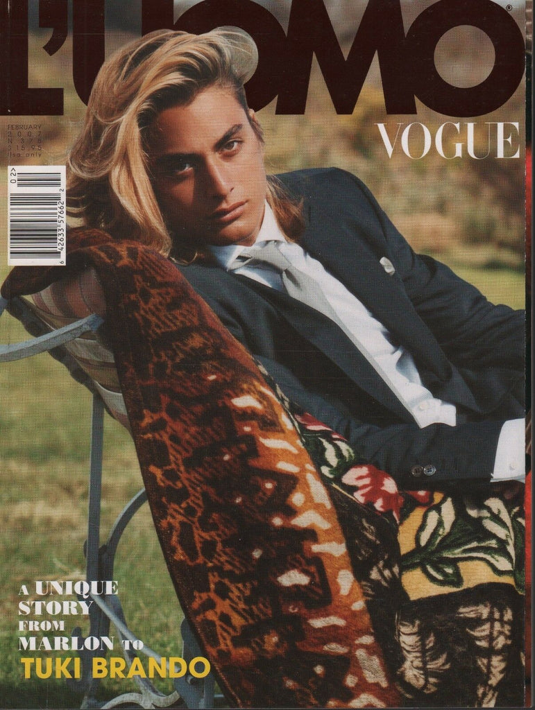 L'uomo Vogue Italian February 2007 Tuki Brando Bruce Weber 061818DBF