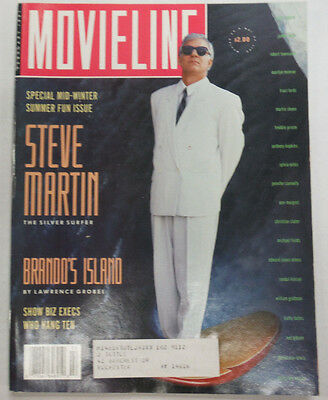 Movieline Magazine Steve Martin & Brando's Island February 1991 052515R