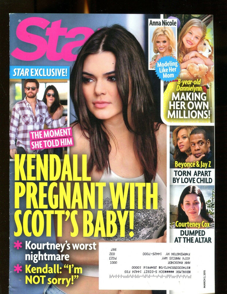 Star Magazine March 2 2015 Kendall Jenner EX w/ML 122216jhe