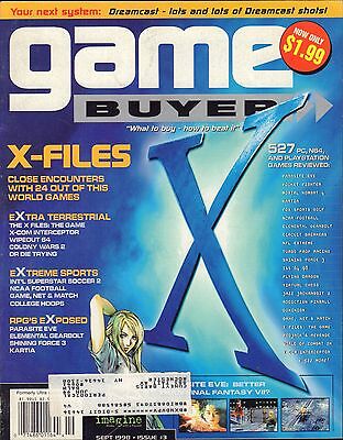 Game buyer September 1998 Parasite Eve w/ML VG 062416DBE