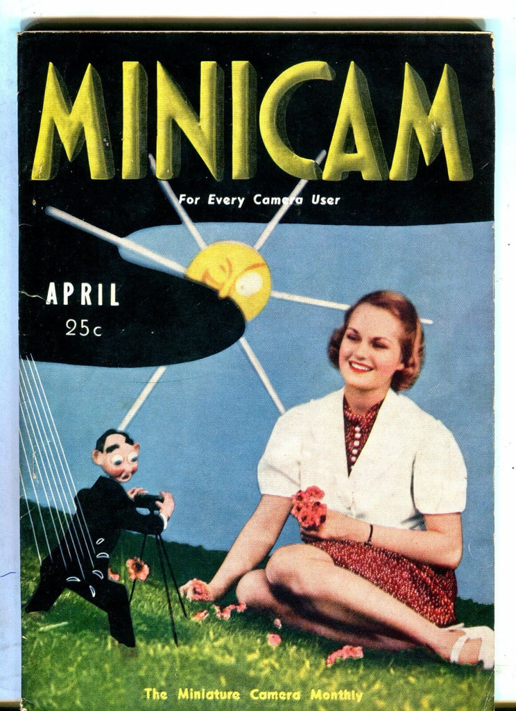 Minicam Magazine April 1938 Schaten VG No ML 052617nonjhe
