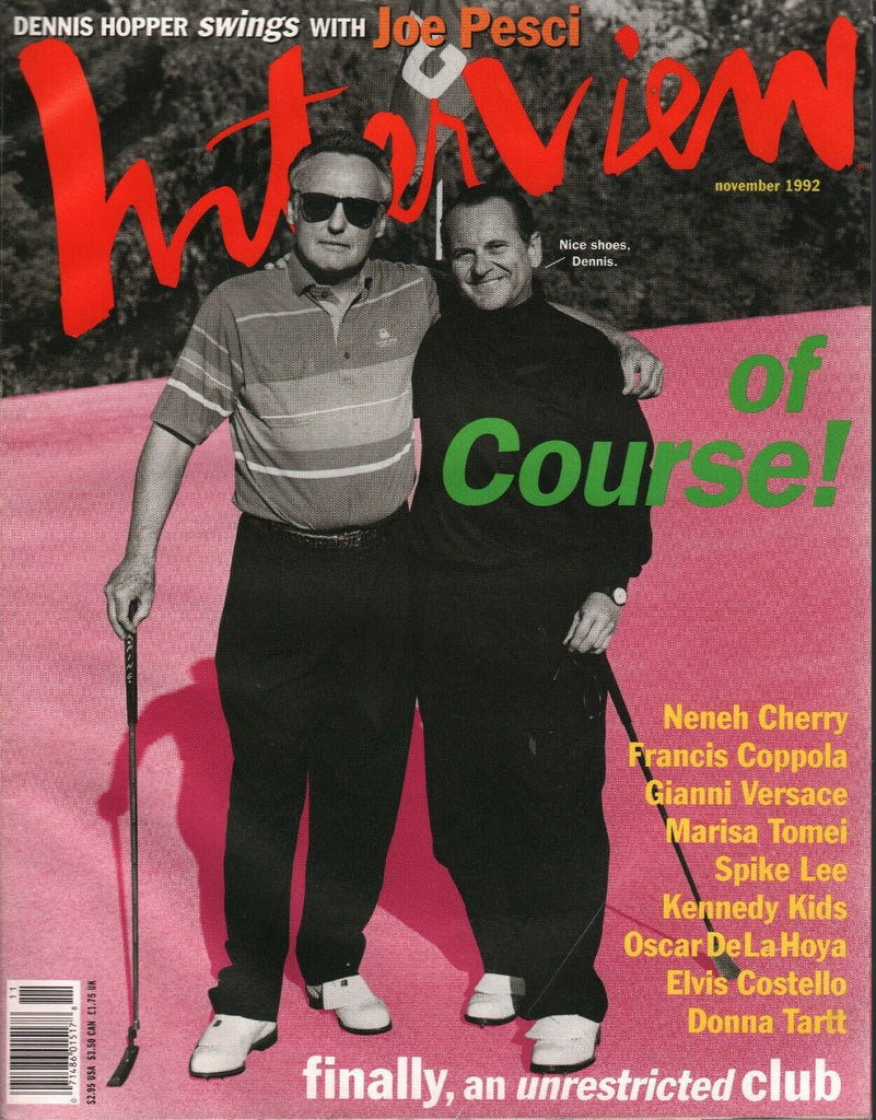 Interview November 1992 Neneh Chrery Gianni Versace Spike Lee 011720AME