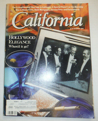 California Magazine Hollywood Elegance December 1984 020915R