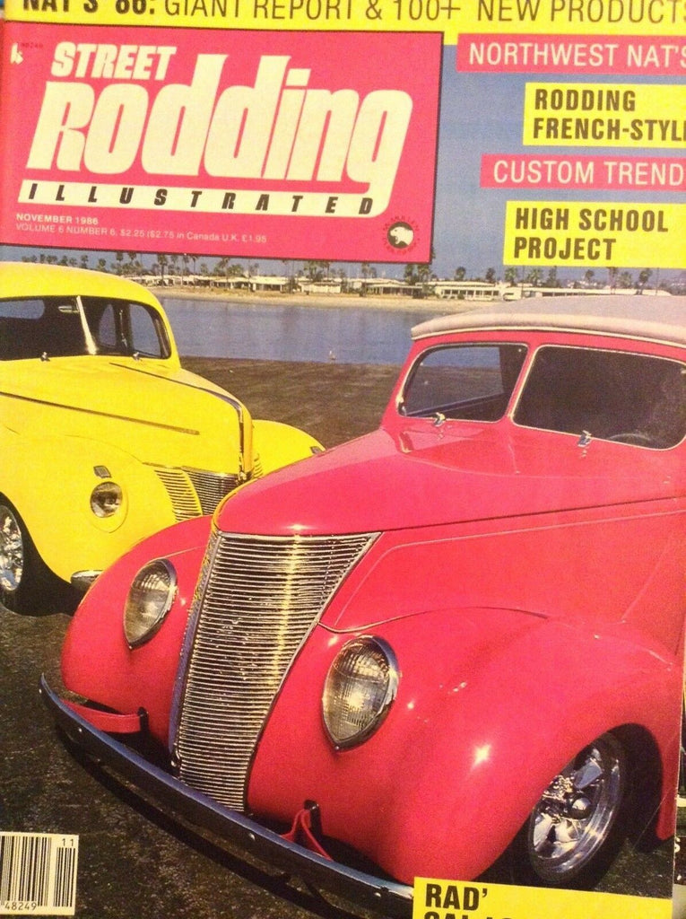 Street Rodding Illustrated Magazine Northwest Nats November 1986 041818nonrh