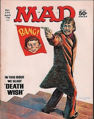 Mad Magazine No.174 April 1975 Appears to be complete EX 112415DBE