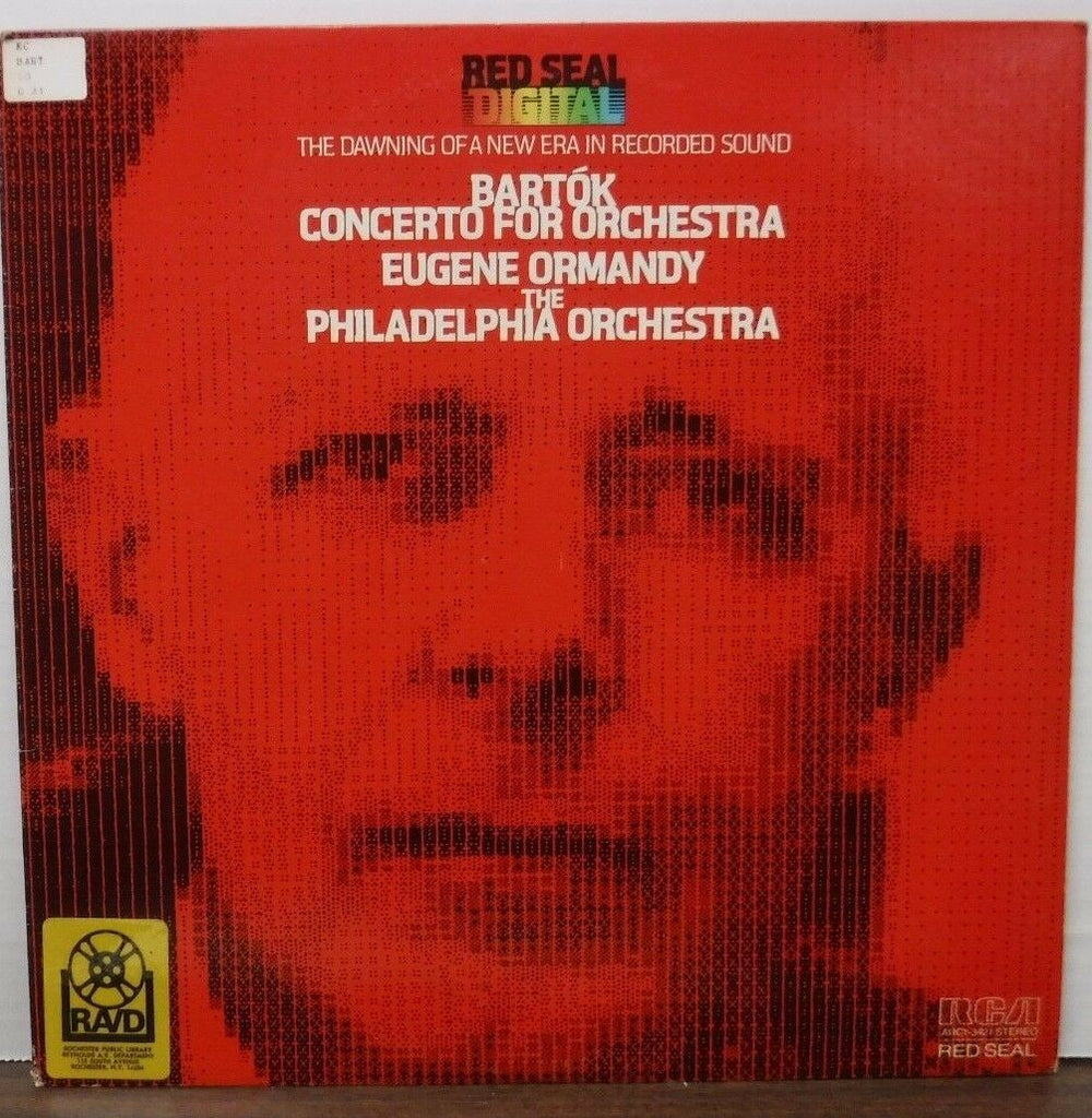 Bartok Concerto for Orchestra Eugene Ormandy 33RPM ARC1-3421 112016LLE