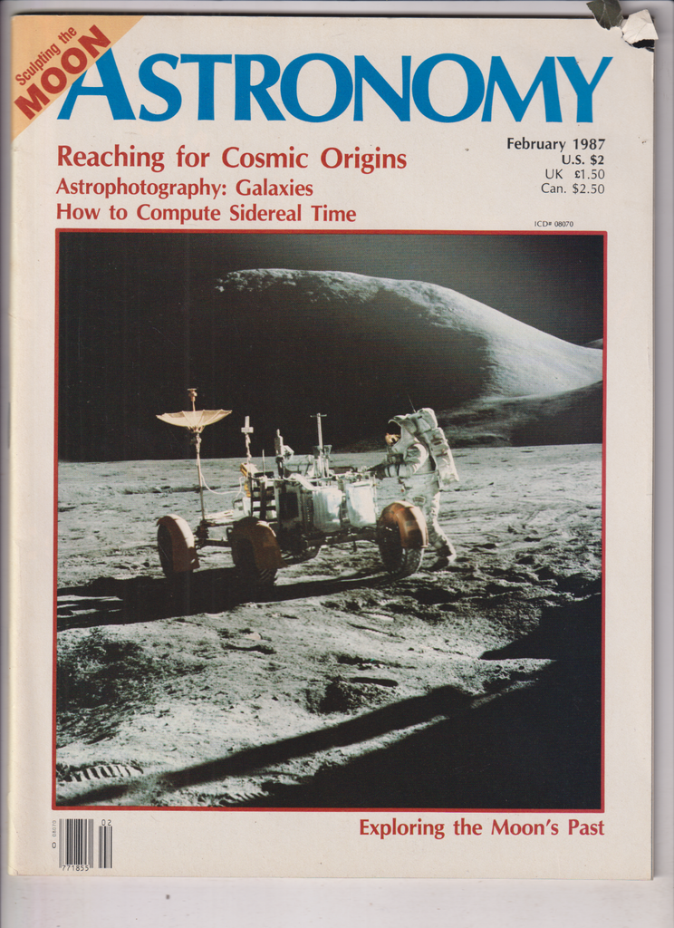 Astronomy Mag Reaching For Cosmic Origins February 1987 010920nonr