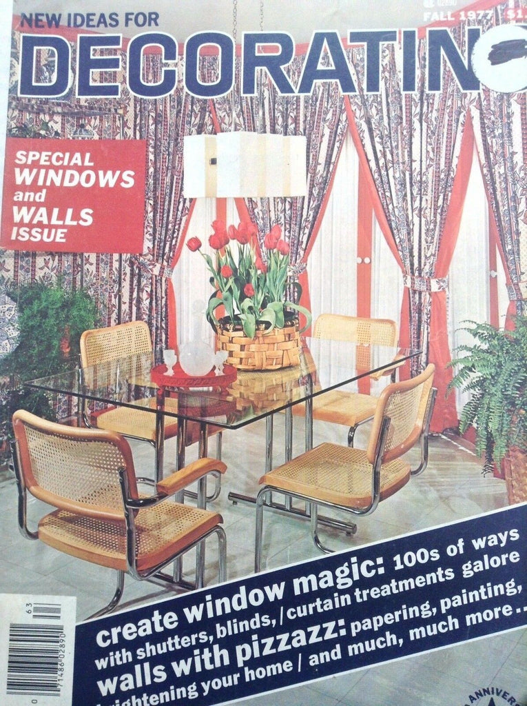 Decorating Magazine Special Walls & Windows Issue Fall 1977 091717nonrh