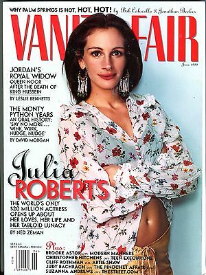 Vanity Fair Magazine June 1999 Julia Roberts EX 090216jhe
