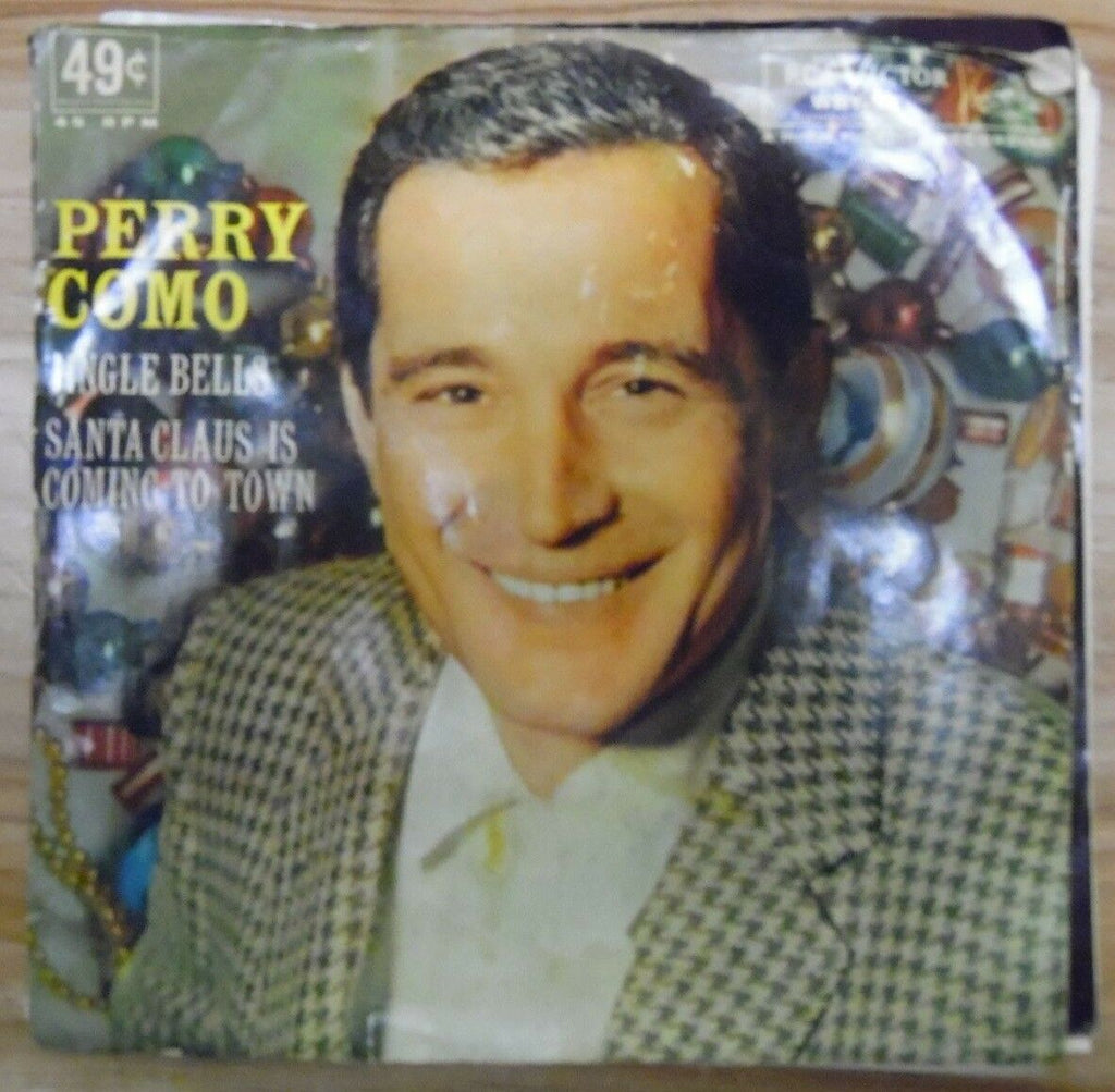 Perry Como Jingle Bells RCA Victor WBY-57 7"/45rpm 021518DB45