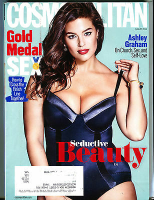 Cosmopolitan Magazine August 2016 Ashley Graham EX 080816jhe