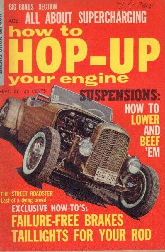 How To Hop-Up Your Engine September 1962 John Lee Jim Gifford 122218DBE