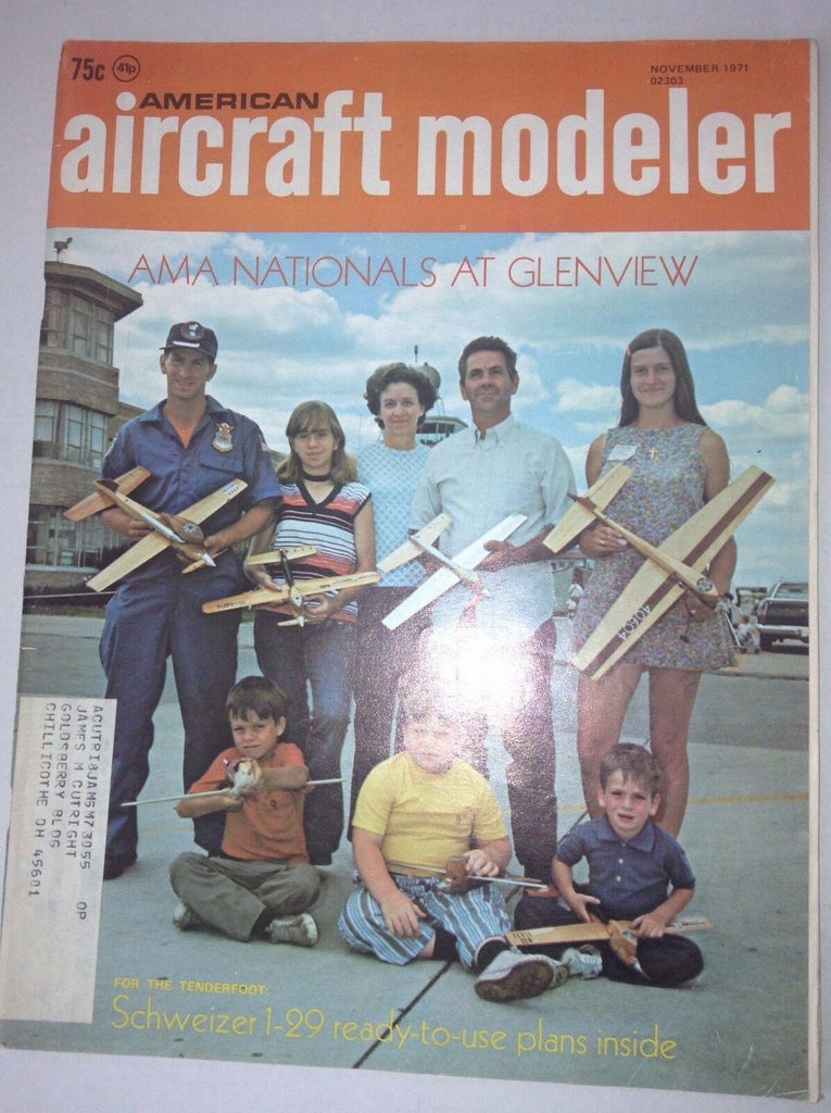 Aircraft Modeler Magazine AMA Nationals At Glenview November 1971 041717nonrh