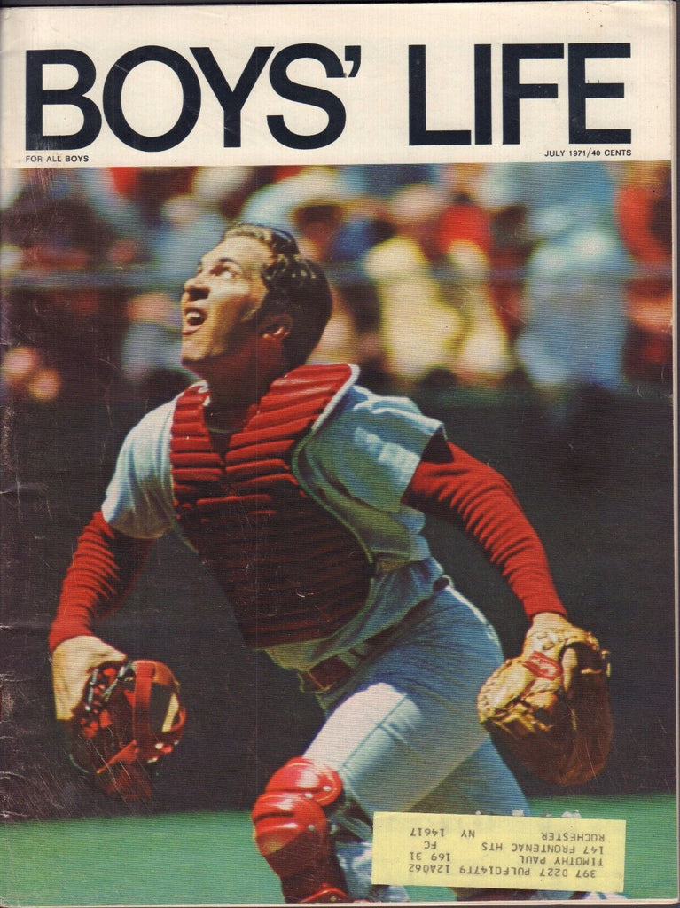 Boy's Life July 1971 Baseball w/ML 011617DBE2