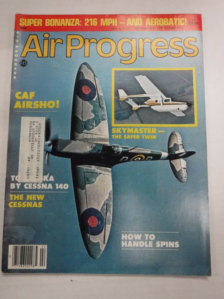 Air Progress Airplanes Magazine CAF Airsho & Skymaster February 1980 121416R