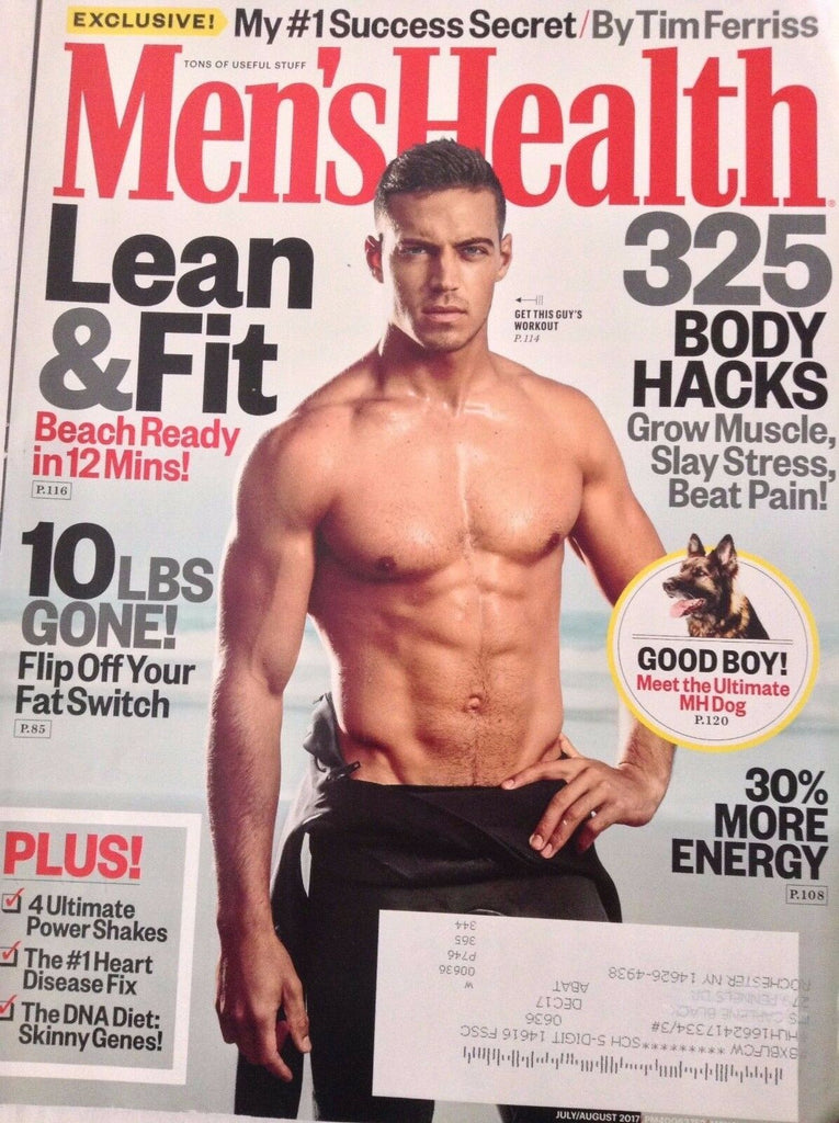 Men's Health Magazine Lean & Fit Beach Ready July/August 2017 082017nonrh2