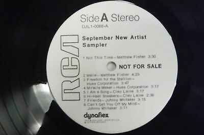 RCA NEW SEPTEMBER ARTIST SAMPLER 1973 33RPM 020216TLJ