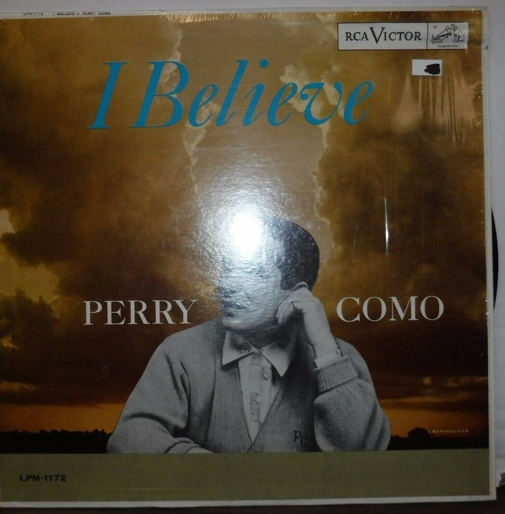 I Believe Perry Como 33RPM LPM-1172 RCA Victor 103016LLE