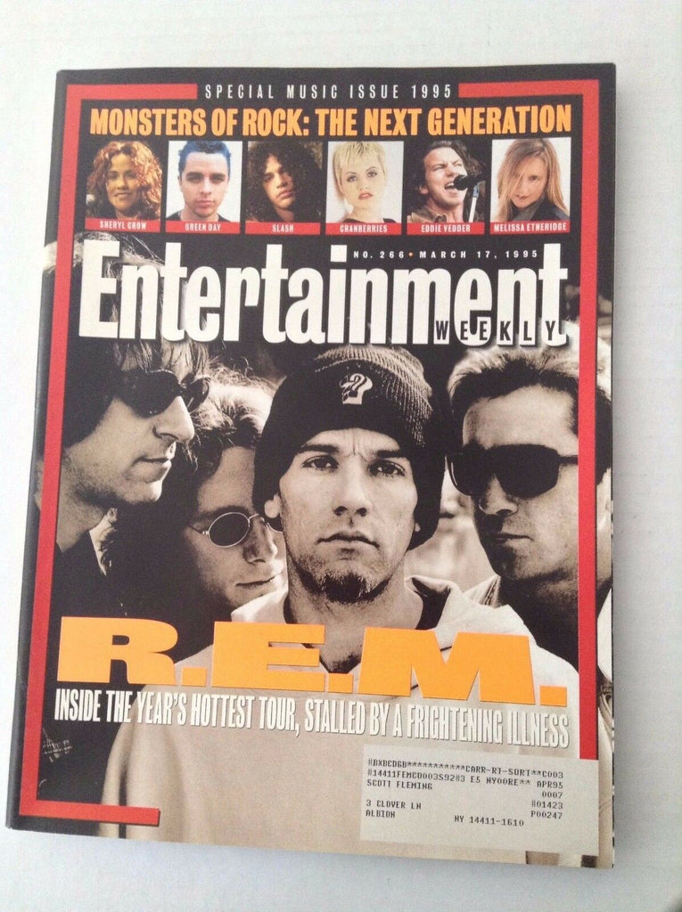 Entertainment Weekly Magazine REM Green Day March 17, 1995 031917NONRH