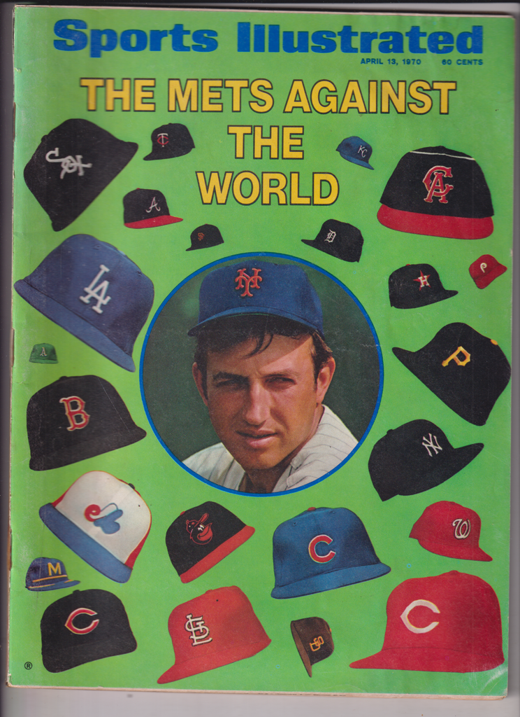 Sports Illustrated Mag The New York Mets Vs The World April 13, 1970 013020nonr