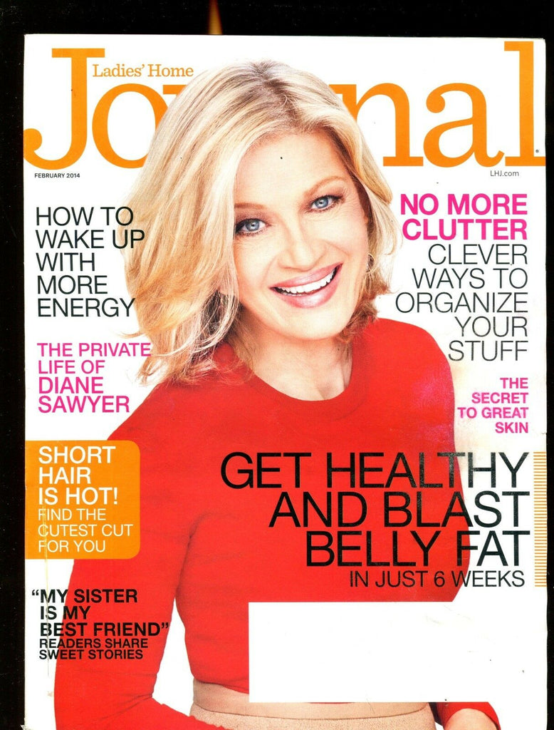 Ladies' Home Journal Magazine February 2014 Diane Sawyer Ex No ML 122116jhe
