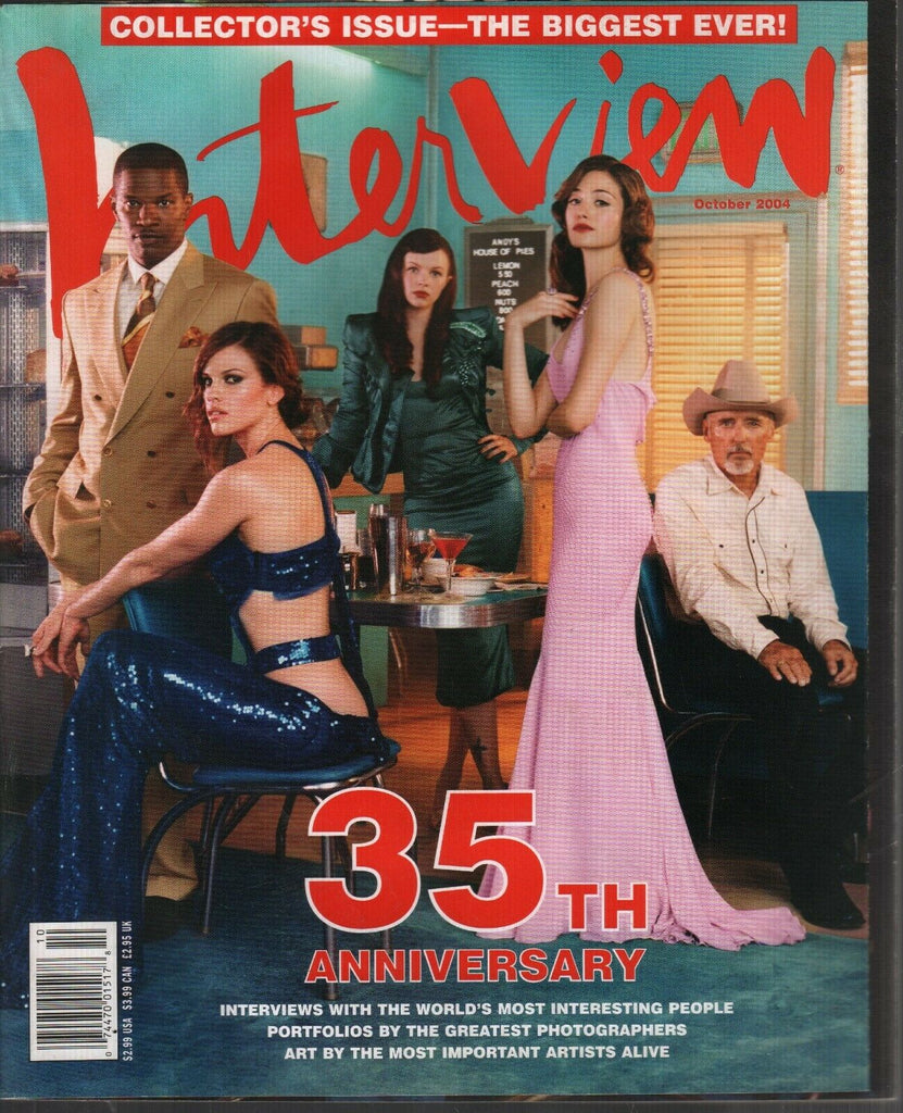 Interview Ocotober 2004 Emmy Rossum Jamie Foxx Bruce Weber 090419AME