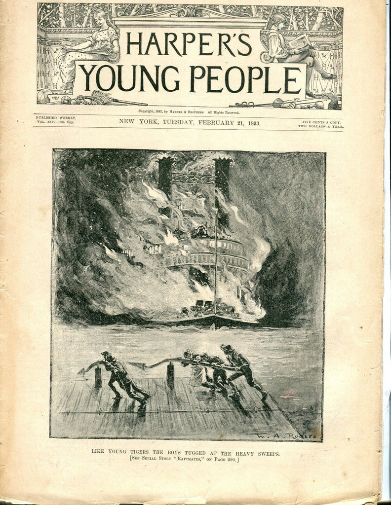 Harper's Young People Magazine February 21 1893 ACC 042417nonjhe