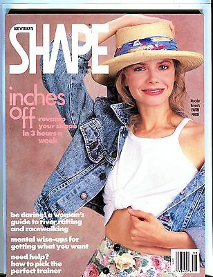 Shape Magazine August 1989 Faith Ford EX 082716jhe