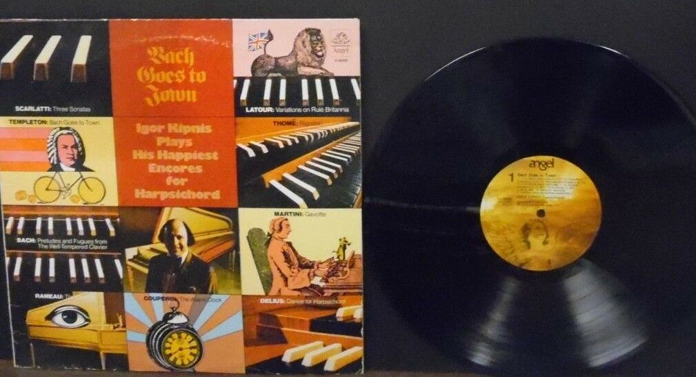 Bach goes to Town Igor Kipnis vinyl #36095 010219LLE