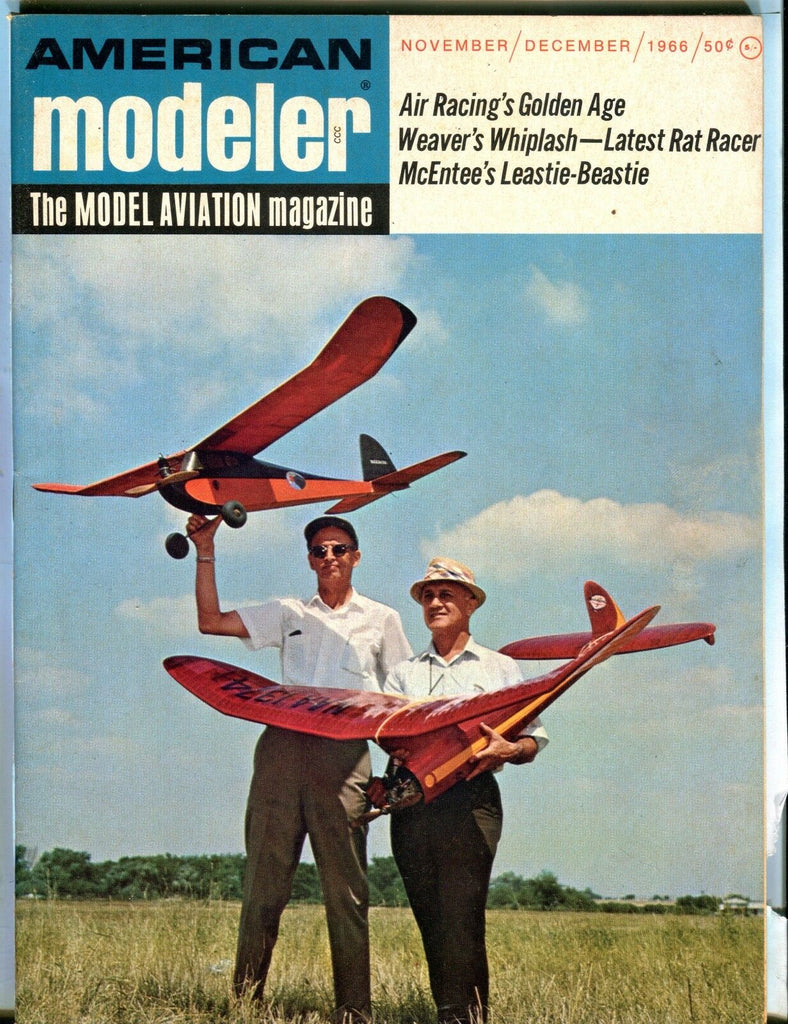American Modeler Magazine Nov/Dec 1966 Weaver's Whiplash VG 040617nonjhe
