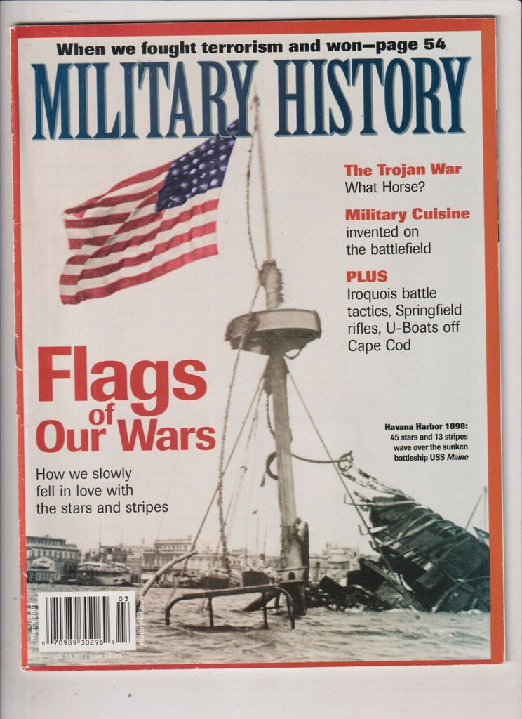 Military History Mag Havana Harbor 1898 Flags Of Our Wars March 2007 032720nonrh