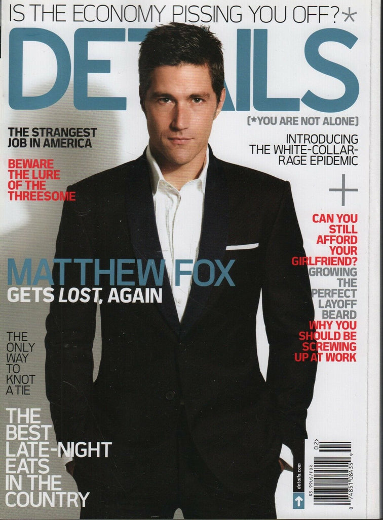 Details January February 2009 Mathew Fox Terry Tsiolis 062018DBF2