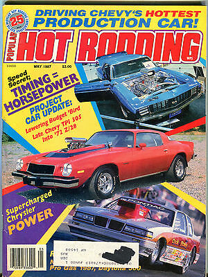 Popular Hot Rodding Magazine May 1987 Timing=Horsepower w/ML VGEX 032416jhe