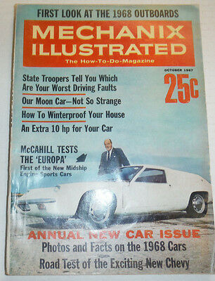 Mechanix Illustrated Magazine McCahill Tests The Europa October 1967 120414R
