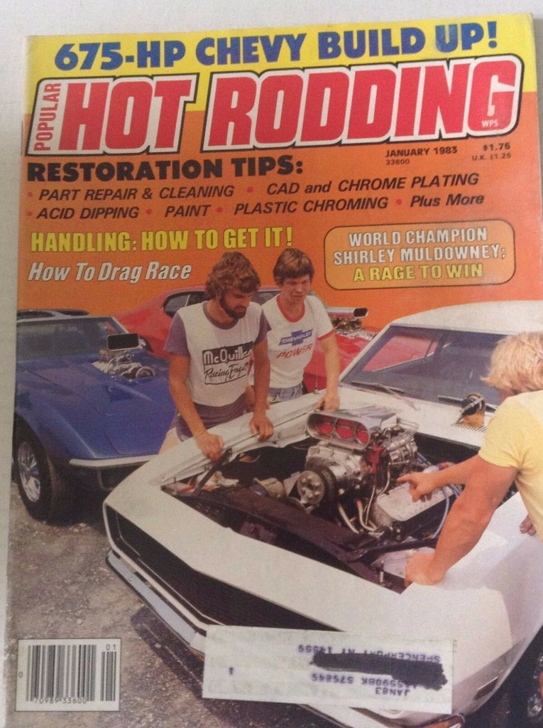 Popular Hot Rodding Magazine Restoration Tips January 1983 042617nonrh