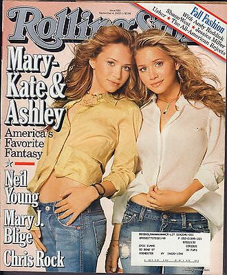 Rolling Stone September 4 2003 Mary-Kate & Ashley,Mary J. Blige wML VG 082916DBE