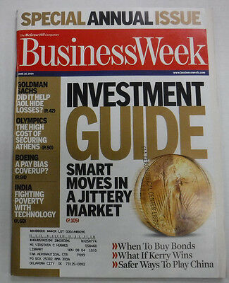 Business Week Magazine Investment Guide Goldman Sachs June 2004 071315R