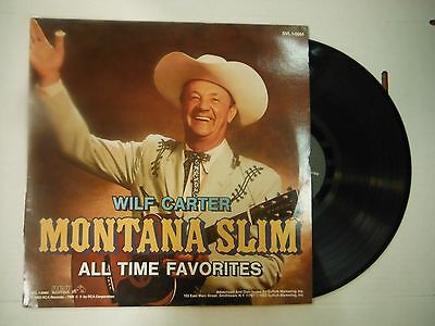 33 RPM Vinyl Wilf Carter Old Time Favorites RCA DVL1-0584-B 112614KME