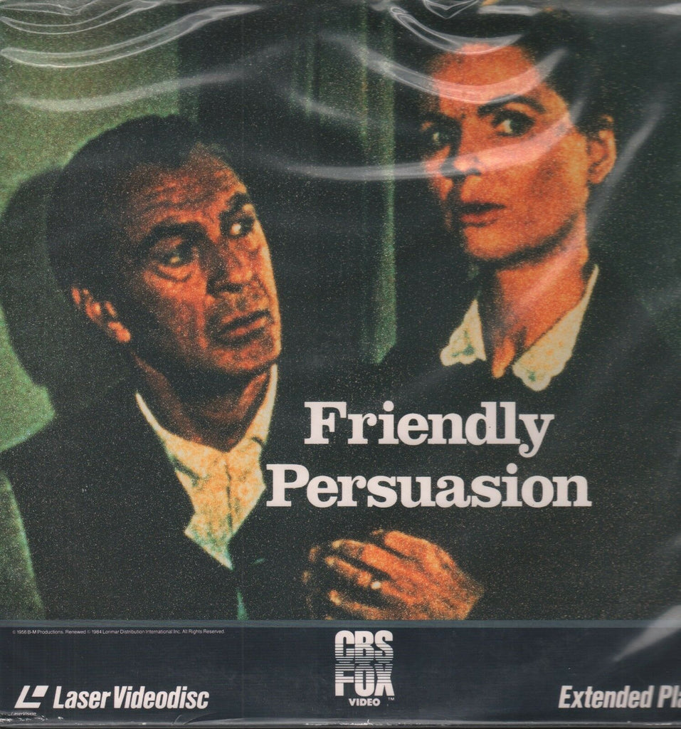 Friendly Persuasion Extended Play CBS Fox 1988 Laser Disc 110618AMLD